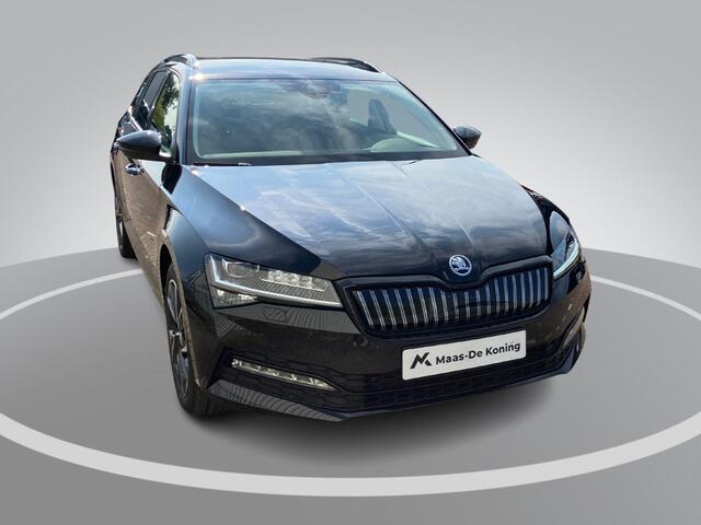 Skoda SUPERB Combi 1.4TSI 160kW/218PK iV Business Edition Plus · Navigatie · Apple/Android Car Play · Camera + Parkeersensoren · Garantie t/m 27-03-2028 of 60000km.