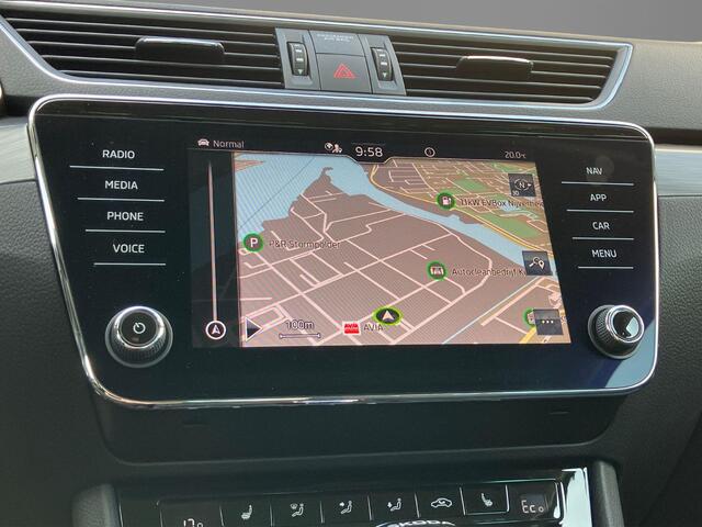 Skoda SUPERB Combi 1.4TSI 160kW/218PK iV Business Edition Plus · Navigatie · Apple/Android Car Play · Camera + Parkeersensoren · Garantie t/m 27-03-2028 of 60000km.