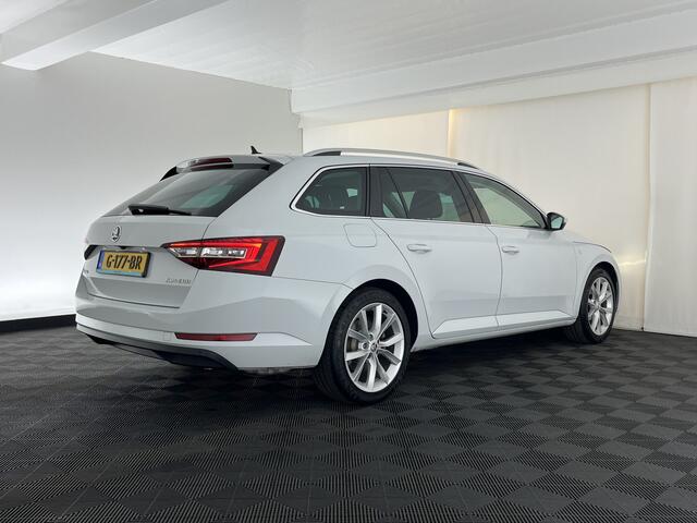 Skoda SUPERB Combi 1.5 TSI ACT Style Business (INCL-BTW) Aut. *LEATHER-MICROFIBRE | XENON | CANTON-AUDIO | MEMORY-PACK | NAVI-FULLMAP | CAMERA | KEYLESS | HEATED-COMFORTSEATS | PRIVACY-GLASS | SHIFTPADDLES | ECC | PDC | CRUISE | 18''ALU*