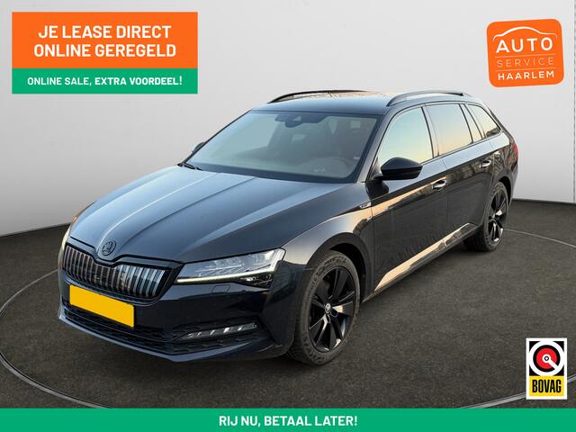 Skoda SUPERB Combi 1.4 TSI iV Sportline Business RS Interieur, Crystal Led, Memory, Camera, Elek Trekhaak, Canton Audio,