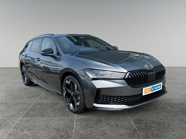 Skoda SUPERB Combi 1.5 204pk TSI PHEV Sportline Business Trekhaak wegklapbaar | Head-up display | Panoramadak elektrisch bedienbaar