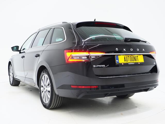 Skoda SUPERB Combi 1.4 TSI iV Style | Leder | Trekhaak | 360 | Massage | Stoelkoeling | Keyless | Virtual | Sfeerlicht