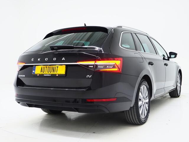 Skoda SUPERB Combi 1.4 TSI iV Style | Leder | Trekhaak | 360 | Massage | Stoelkoeling | Keyless | Virtual | Sfeerlicht