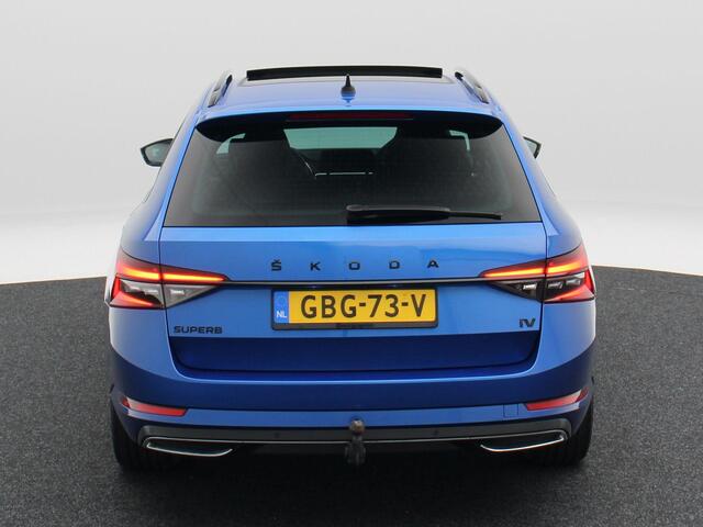 Skoda SUPERB Combi 1.4 TSi 218 Pk iV Sportline Business | Panoramadak | Adaptive Cruise | Trekhaak | Canton | Camera | 19 Inch | 71.808 Km!!