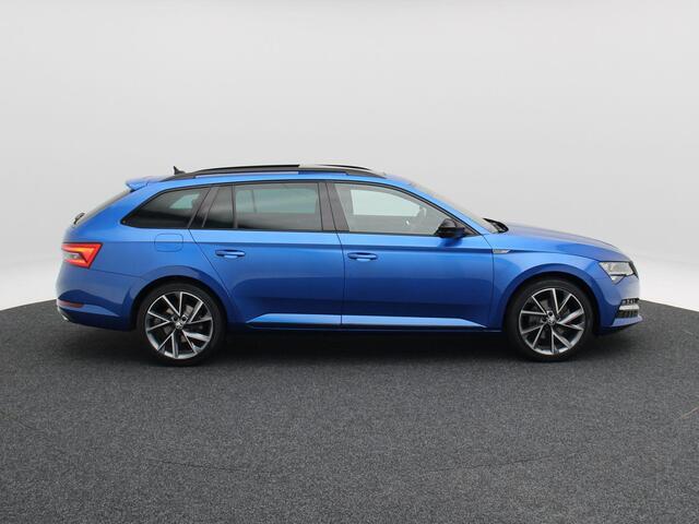 Skoda SUPERB Combi 1.4 TSi 218 Pk iV Sportline Business | Panoramadak | Adaptive Cruise | Trekhaak | Canton | Camera | 19 Inch | 71.808 Km!!