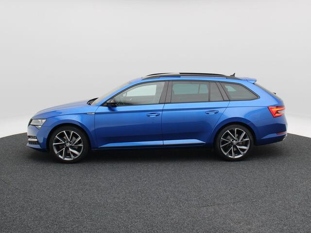 Skoda SUPERB Combi 1.4 TSi 218 Pk iV Sportline Business | Panoramadak | Adaptive Cruise | Trekhaak | Canton | Camera | 19 Inch | 71.808 Km!!