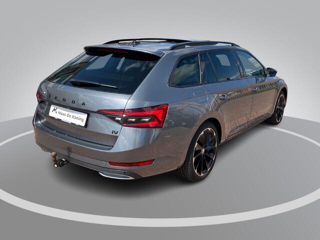 Skoda SUPERB 1.4TSI 160KW/218PK Sportline DSG · Panoramadak · Trekhaak · Camera + Parkeersensoren · Stoelverwarming voor & achter ·