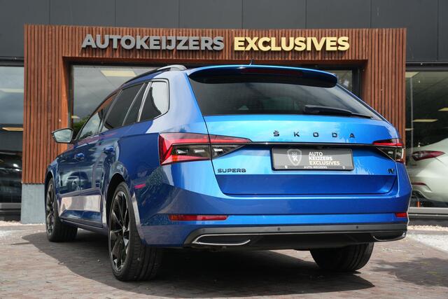 Skoda SUPERB Combi 1.4 iV Sportline Panoramadak Canton 360 Camera Keyless Dab+ Side Assist Leder Alcantara Stoelverwarming