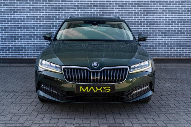 Skoda SUPERB Combi 1.5 TSI DSG Business Edition | Trekhaak | Parkeersensoren | Privacy Glas | Stoelverwarming | Keyless Entry | LED Koplampen | Climate Control | Cruise Control | Lichtmetalen Velgen 17 inch | Navigatie Amundsen | Apple Carplay | Android Auto