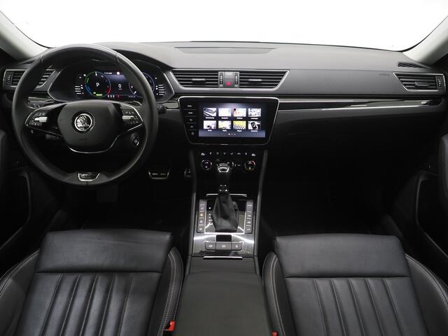 Skoda SUPERB Combi 1.4 TSI iV Laurin & Klement | Leder | Trekhaak | Massage | Canton | 360 | Memory | Stoelkoeling | Keyless