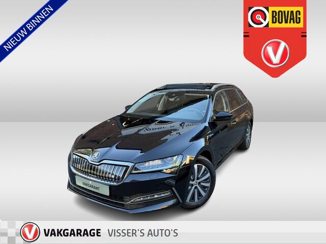 Skoda SUPERB Combi 1.4 TSI iV Business Edition Plus | stoelverwarming | 17 inch velgen | Elektrisch glazen panorama-dak |