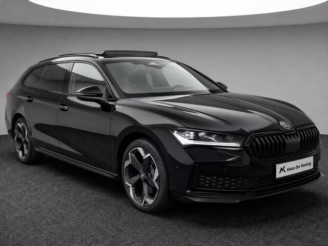 Skoda SUPERB 1.5TSI 150kW/204PK PHEV Sportline Business · Leder · Panoramadak · Apple/Android Car Play · Garantie t/m 05-09-2027