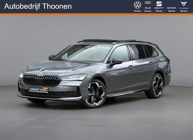 Skoda SUPERB 1.5 TSI PHEV Sportline Business | Trekhaak | Leer | Pano | HUD