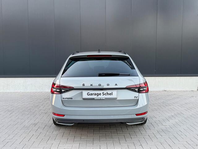 Skoda SUPERB Combi 1.4 TSI iV Sportline - Navi - Memory Sportstoelen - Camera - Stoel-stuurverwarming - 19" LM velgen - Rijklaar