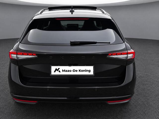 Skoda SUPERB 1.5TSI PHEV 150kW/204PK Sportline · Panoramadak · Trekhaak · Leder/Alcantara · Garantie t/m 17-06-2027
