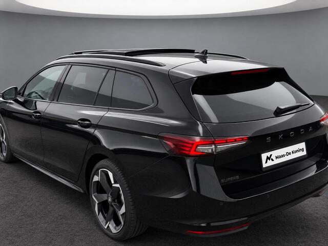 Skoda SUPERB 1.5TSI PHEV 150kW/204PK Sportline · Panoramadak · Trekhaak · Leder/Alcantara · Garantie t/m 17-06-2027