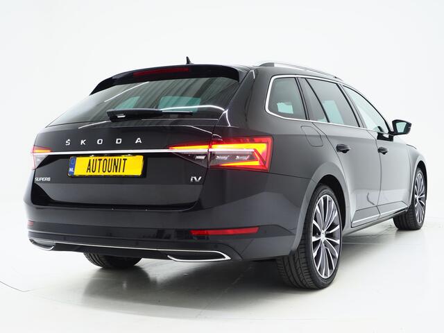 Skoda SUPERB Combi 1.4 TSI iV Laurin & Klement | Panoramadak | Leder | Trekhaak | Stoelkoeling | Massage | Canton | 360 | Memory