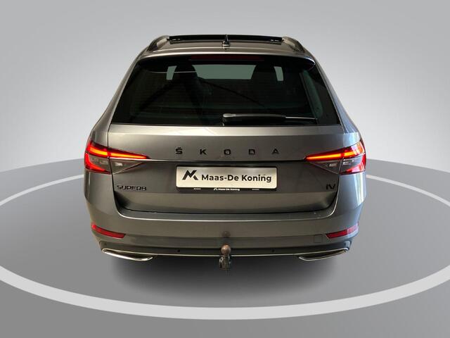 Skoda SUPERB 1.4PHEV 218PK Sportline DSG · Panoramadak · Trekhaak · Camera + Parkeersensoren · Stoelverwarming voor & achter ·
