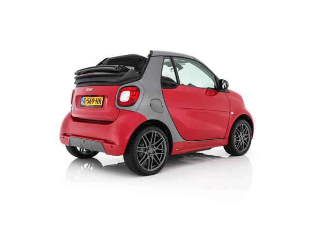 Smart FORTWO cabrio EQ BRABUS Style 18 kWh [ 3-Fase ] *LEATHER | HEATED-SPORTSEATS | NAVI-FULLMAP | CAMERA | DAB+ | AIRCO | PDC | CRUISE | 16''ALU*
