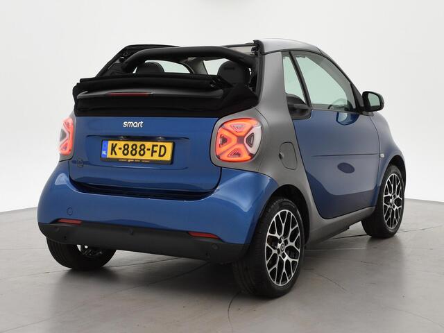 Smart FORTWO cabrio EQ COMFORT PLUS 18 KW + 16 INCH LMV | LEDER | STOELVERW. | CAMERA | NAVIGATIE