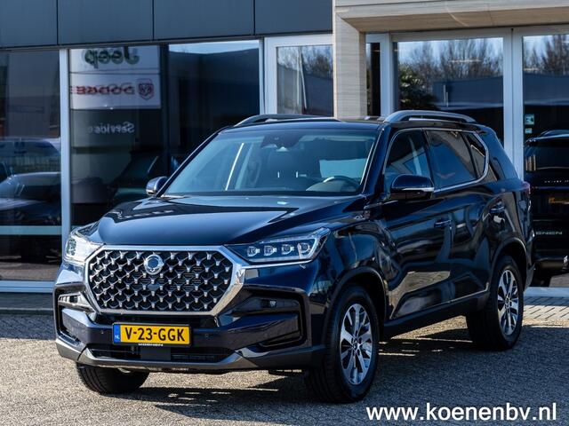 Ssangyong REXTON 2.2 Diesel Titanium Grijs kenteken Trekhaak/ Hulpveren/ BTW