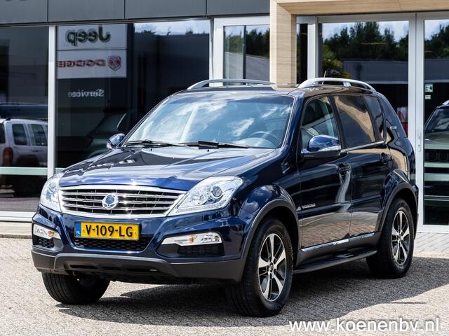 Ssangyong REXTON 2.2 E-XDI SAPPHIRE 3500kg Trekgewicht GRIJS Kenteken
