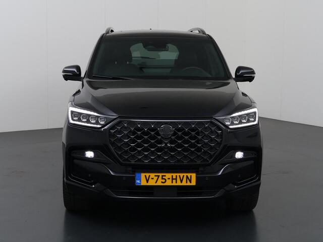 Ssangyong REXTON 2.2 E-XDI | 4WD | 3500 KG. AHW | BLACKLINE | LED-KOPLAMPEN | LEDEREN BEKLEDING | MEMORY-SEATS | 360° CAMERA | 3500 KG. TREKHAAK |