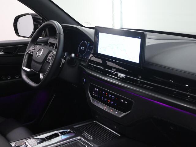 Ssangyong REXTON 2.2 E-XDI | 4WD | 3500 KG. AHW | BLACKLINE | LED-KOPLAMPEN | LEDEREN BEKLEDING | MEMORY-SEATS | 360° CAMERA | 3500 KG. TREKHAAK |