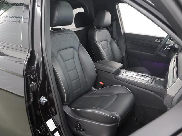 Ssangyong REXTON 2.2 E-XDI | 4WD | 3500 KG. AHW | BLACKLINE | LED-KOPLAMPEN | LEDEREN BEKLEDING | MEMORY-SEATS | 360° CAMERA | 3500 KG. TREKHAAK |