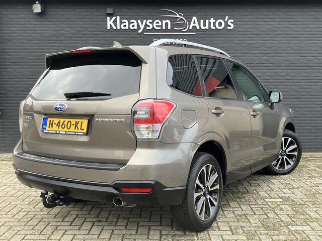 Subaru FORESTER 2.0 Premium AWD 150 pk AUT. | dealer onderhouden | navigatie | leder interieur | trekhaak | cruise control | panoramadak