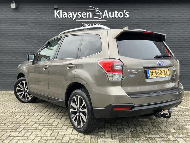 Subaru FORESTER 2.0 Premium AWD 150 pk AUT. | dealer onderhouden | navigatie | leder interieur | trekhaak | cruise control | panoramadak