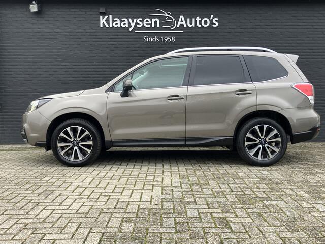 Subaru FORESTER 2.0 Premium AWD 150 pk AUT. | dealer onderhouden | navigatie | leder interieur | trekhaak | cruise control | panoramadak
