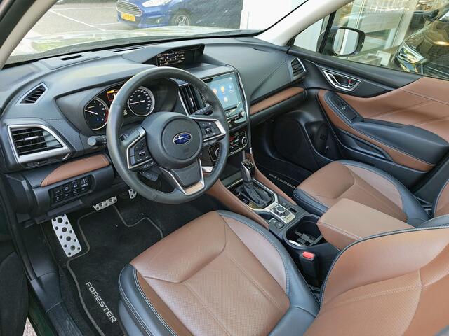 Subaru FORESTER 2.0i e-BOXER PREMIUM AUTOMAAT Open dak | Cognac leder | Stuurverwarming