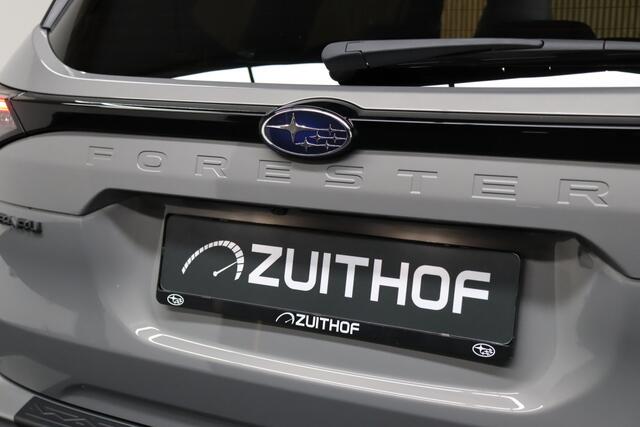 Subaru FORESTER 2.0i e-BOXER Premium Black | First Edition | Panoramadak | Leder | Adaptive-cruise | Navigatie | Apple Carplay & Android Auto | Elek. Achterklep | Keyless | Navigatie | Rondomzicht Camera | Dodehoekdetectie