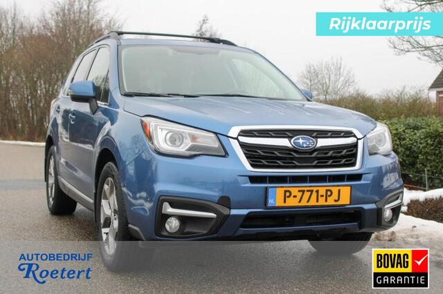 Subaru FORESTER 2.5 PZEV 218pk AWD automaat leer/ECC/ACC/pano-schuifdak/lm velgen