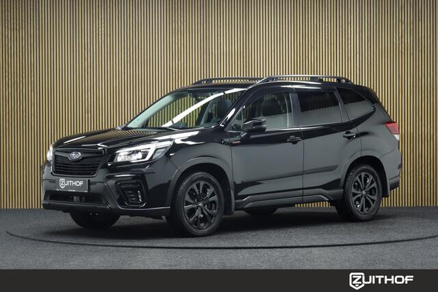 Subaru FORESTER 2.0i e-BOXER Sport Black Edition AWD | Elek. Glazen Panoramadak | Adaptive-cruise | Trekhaak | Camera | Clima | Navigatie | Elek. Achterklep | Apple Carplay & Android Auto | Keyless | Stoelverwarming | Dodehoekdetectie
