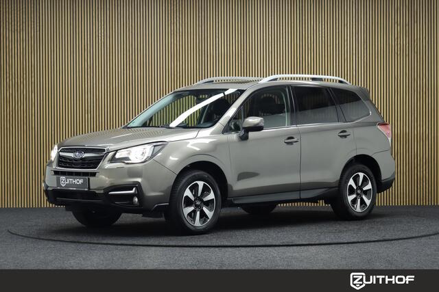 Subaru FORESTER 2.0 Comfort AWD Automaat | Elek. Glazen Panoramadak | Cruise-control | Trekhaak | Camera | Clima | Navigatie | X-Mode | All-season Banden | Stoelverwarming
