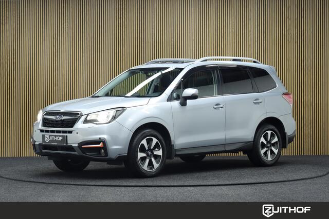 Subaru FORESTER 2.0 Premium AWD | Elek. Glazen Panoramadak | Afneembare Trekhaak | Adaptive-cruise | Camera | Clima | Stoelverwarming V+A | Stuurverwarming | Full Led | LM Velgen | Keyless