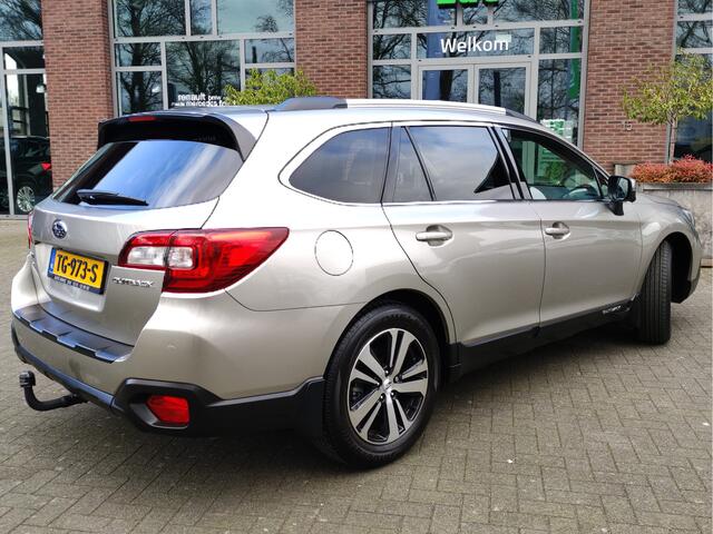 Subaru OUTBACK 2.5i Premium Afn.trekhaak - Incl LM. winterwielen - Leder - schuif/Kanteldak - NL auto