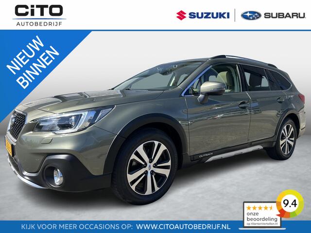 Subaru OUTBACK 2.5i Premium Automaat | Apple Carplay & Android Auto | Meest Luxe Uitvoering | Dealeronderhouden | Crème Lederen Bekleding