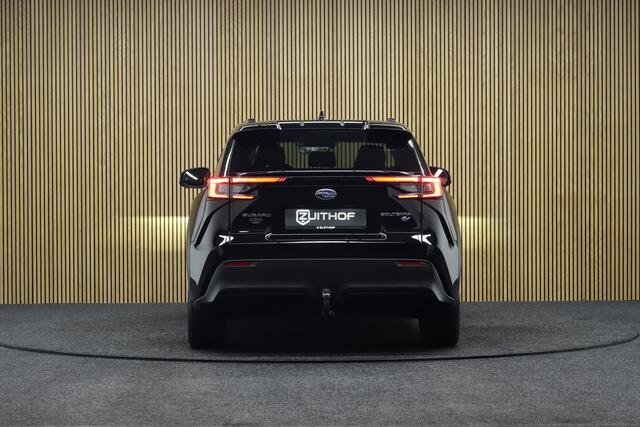 Subaru SOLTERRA 71 kWh | Afneembare Trekhaak | Adaptive-cruise | 360° Camera | Clima | Navigatie | Apple Carplay & Android Auto | Parkeerhulp | Elek. Achterklep | Keyless | Stoelverwarming | Dodehoekdetectie
