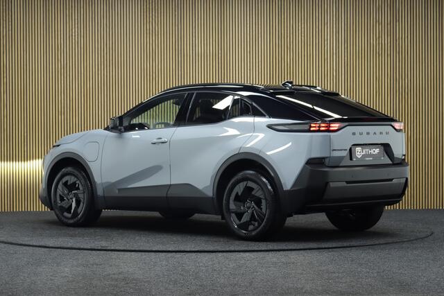 Subaru Uncharted 2E-xcite+ 77 kWh | Adaptive-cruise | 360° Camera | Clima | Navigatie | Leder | Apple Carplay & Android Auto | Parkeerhulp | Stoel & Stuurverwarming | Elek. Achterklep | Keyless | Dodehoekdetectie