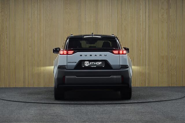 Subaru Uncharted 2E-xcite+ 77 kWh | Adaptive-cruise | 360° Camera | Clima | Navigatie | Leder | Apple Carplay & Android Auto | Parkeerhulp | Stoel & Stuurverwarming | Elek. Achterklep | Keyless | Dodehoekdetectie
