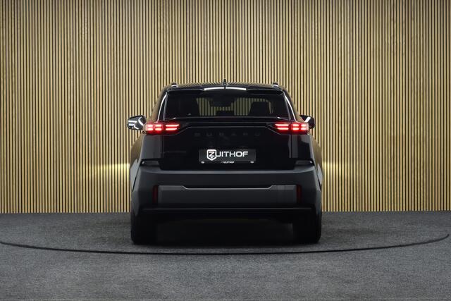 Subaru Uncharted 2E-xcite+ 77 kWh | Adaptive-cruise | 360° Camera | Clima | Navigatie | Leder | Apple Carplay & Android Auto | Parkeerhulp | Stoel & Stuurverwarming | Elek. Achterklep | Keyless | Dodehoekdetectie
