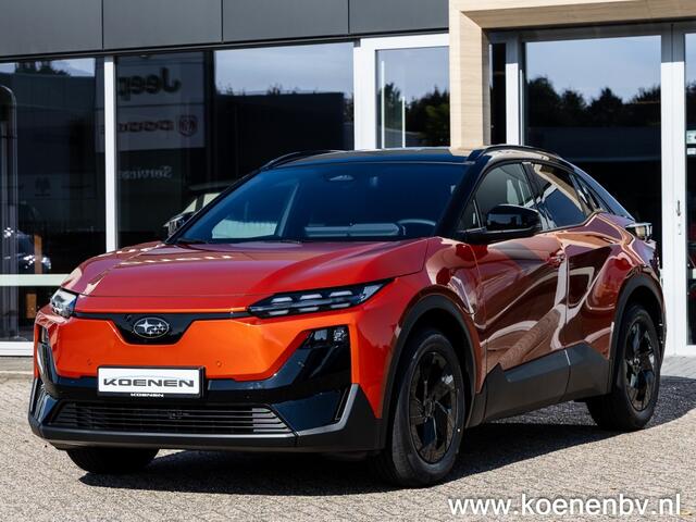 Subaru Uncharted UNCHARTED 2E-xcite + / 77Kwh / FLARE ORANGE / ZWART DAK