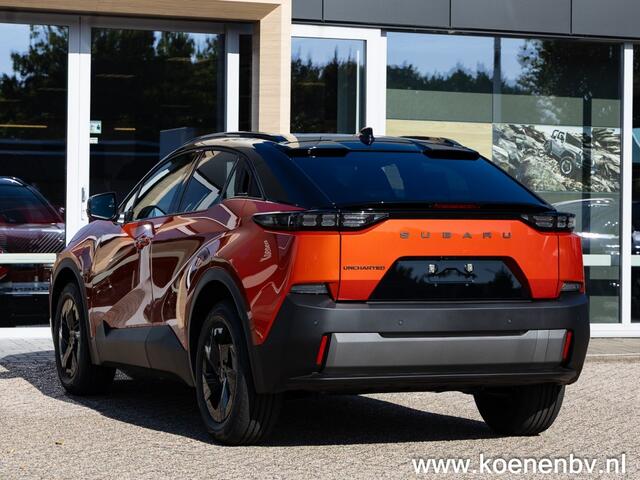 Subaru Uncharted UNCHARTED 2E-xcite + / 77Kwh / FLARE ORANGE / ZWART DAK