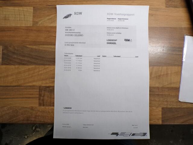 Suzuki CELERIO 1.0 Exclusive automaat,,,1e particuliere eigenaar n.a.p