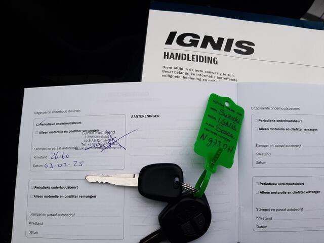 Suzuki IGNIS 1.2 Smart Hybrid Select Navi | Metaallak | Stoelverwarming | Parkeercamera | LM-Velgen | Donker Getinte Achterruiten |