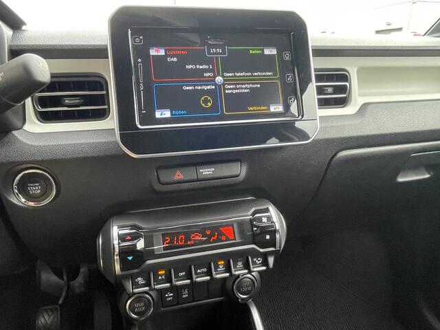 Suzuki IGNIS 1.2 Smart Hybrid Style Navigatie, Climate Control, Cruise Control, Keyless Entry, 16"Lm, Achteruitrijcamera