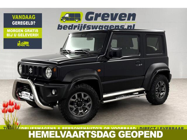 Suzuki JIMNY 1.5 Allgrip 4x4 Airco Bullbar Lier Trekhaak Camera Cruise Navi LED Sidebars 4 Persoons 15"LMV